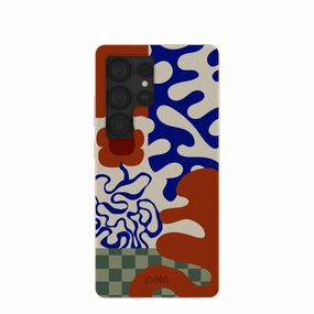 Durable Grip London Fog Leaf Dance Samsung Galaxy S25 Ultra Case