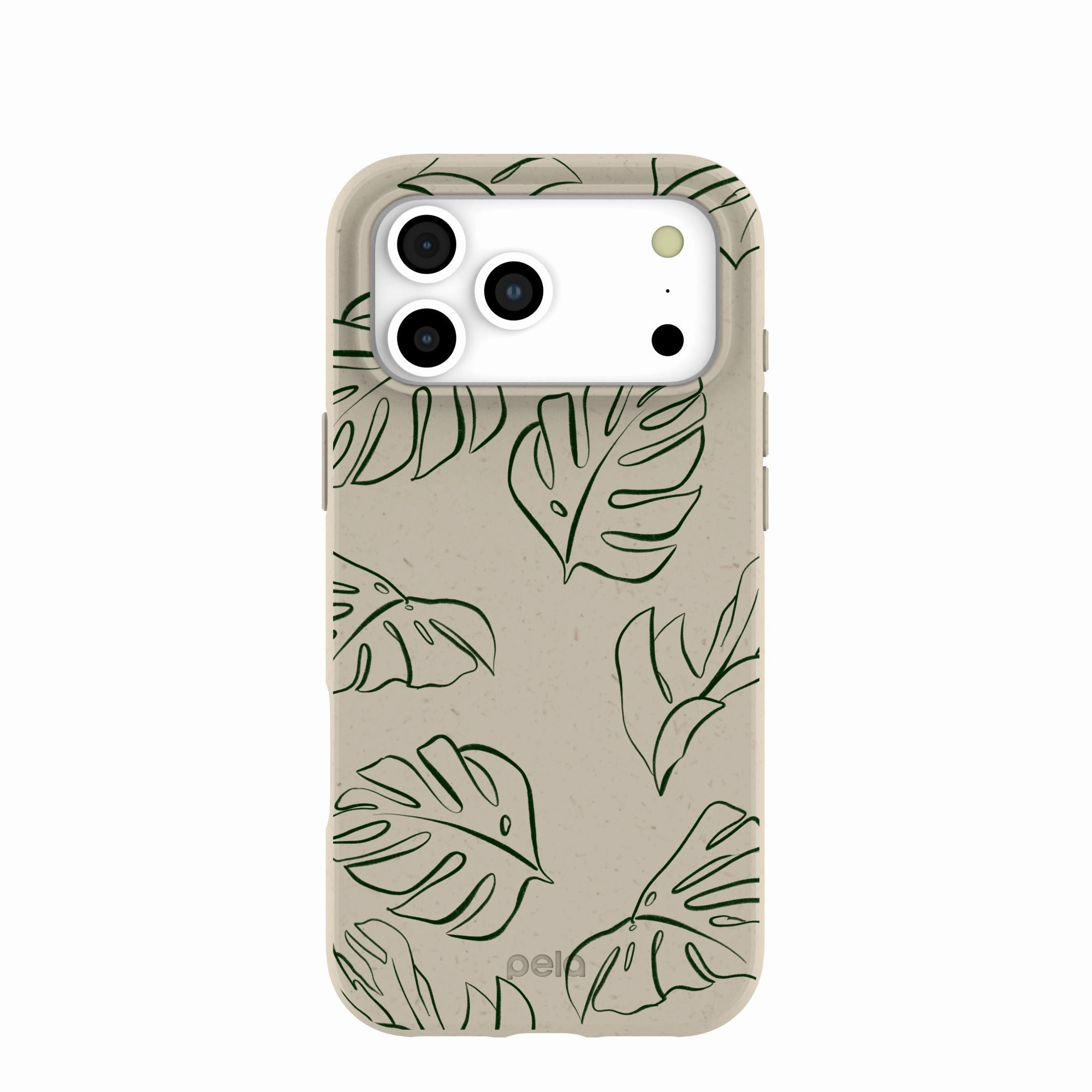 London Fog Leaf Lines iPhone 17 Pro Max Case easy installation Soft Finish