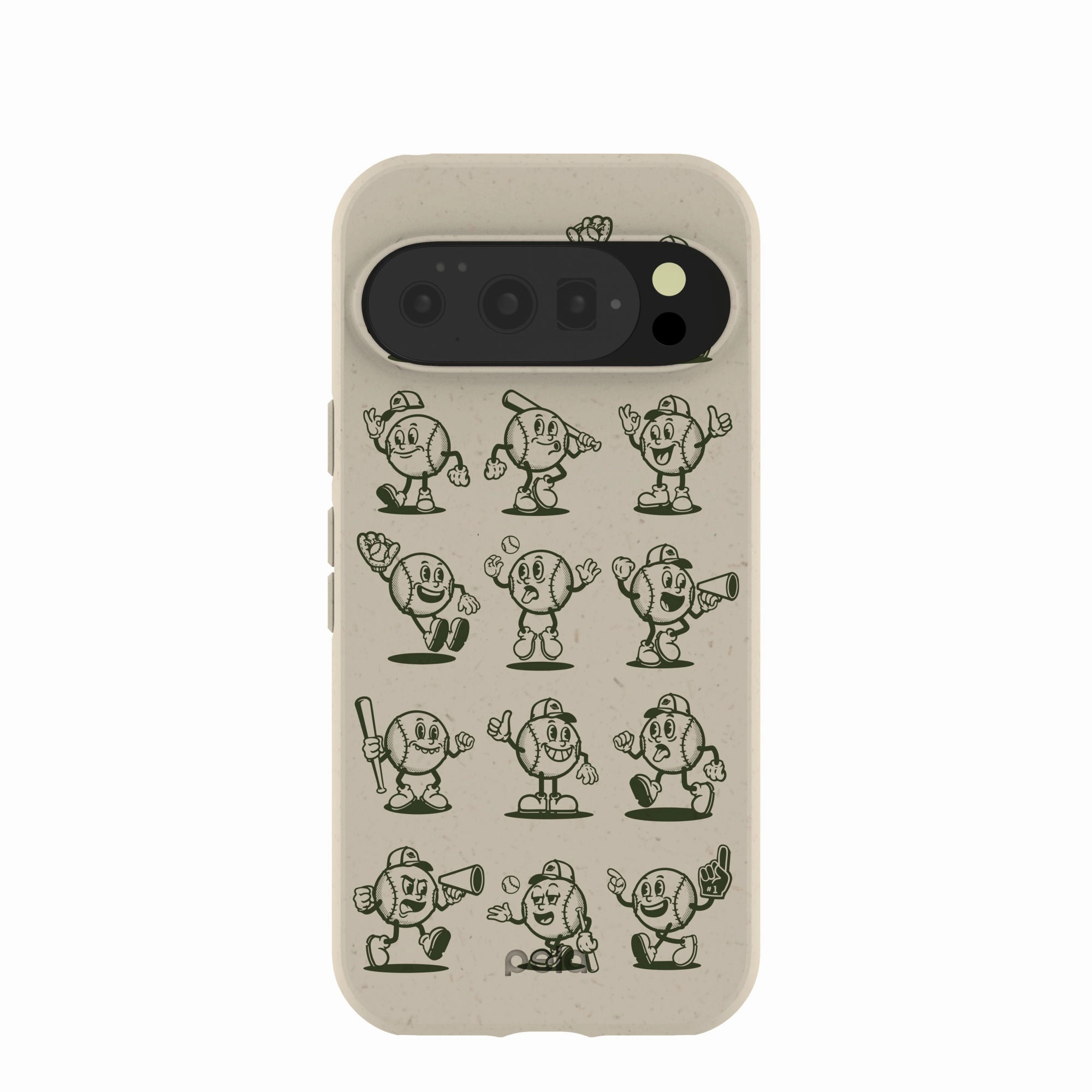 Anti scratch Refined Texture London Fog Lets Play Ball Google Pixel 10/10 Pro Case