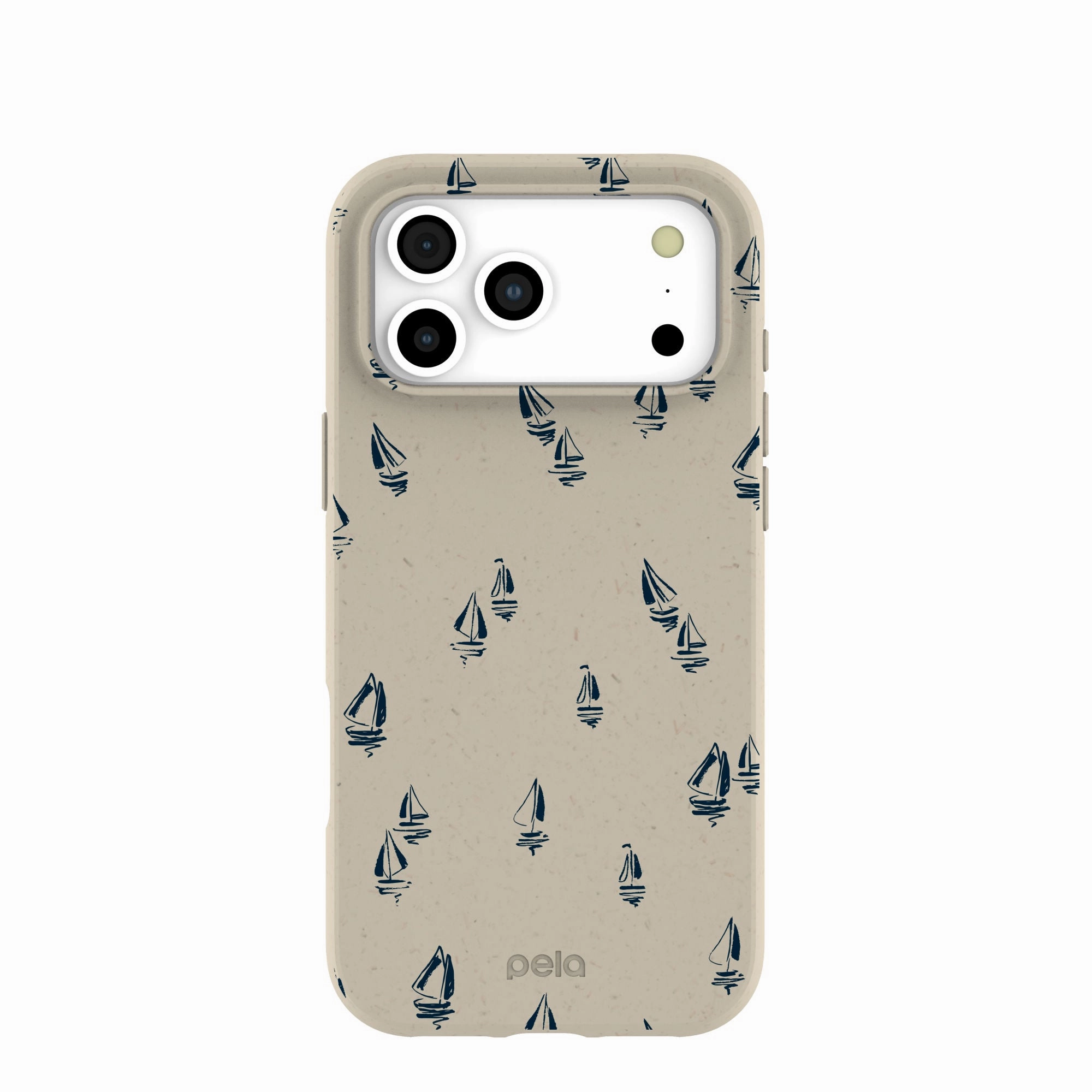 London Fog Lil Sails iPhone 17 Pro Max Case Matte Touch Minimal Build Texture