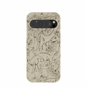 Soft Grip Lightweight Frame London Fog Mesozoic Google Pixel 9/9 Pro Case