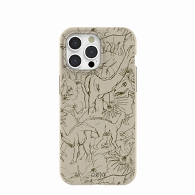 London Fog Mesozoic iPhone 15 Pro Max Case Compact Grip Minimal Form