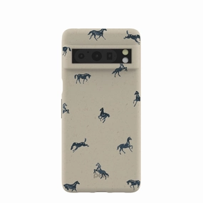 Elegant Shield London Fog Mini Horses Google Pixel 8 Pro Case