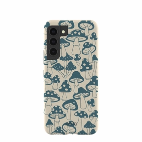 Hard Edge Shock Cushion London Fog Mushroom power Samsung Galaxy S22 Case