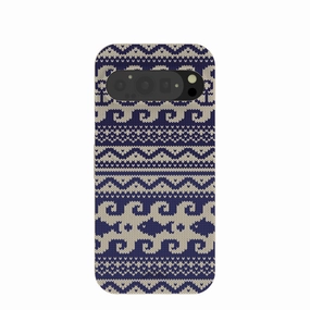 Cushioned Edge London Fog Ocean Knit Google Pixel 9/9 Pro Case