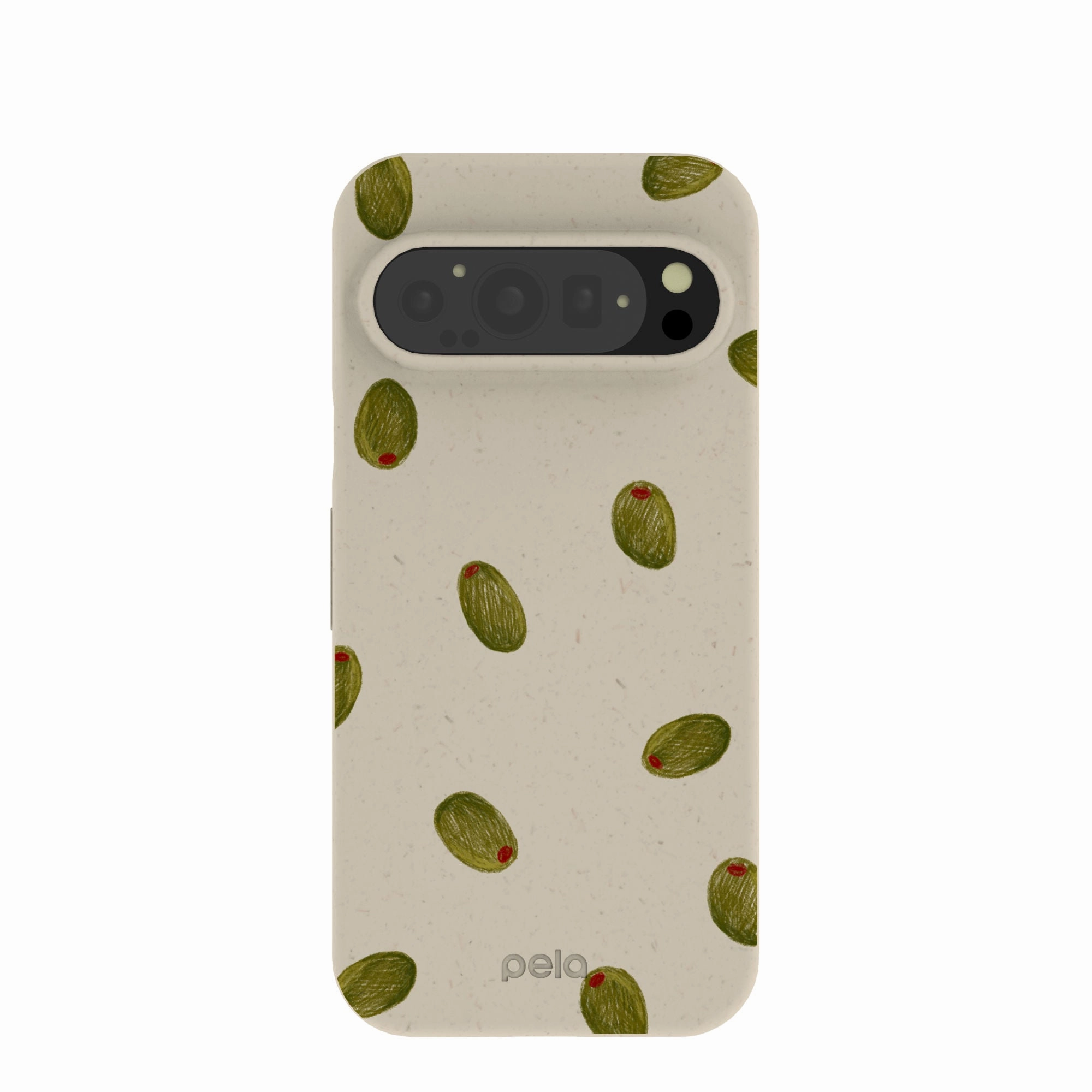 London Fog Olive Party Google Pixel 9/9 Pro Case Easy Grip Light Touch