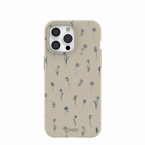 London Fog Petite Perennials iPhone 15 Pro Max Case Comfort Shield