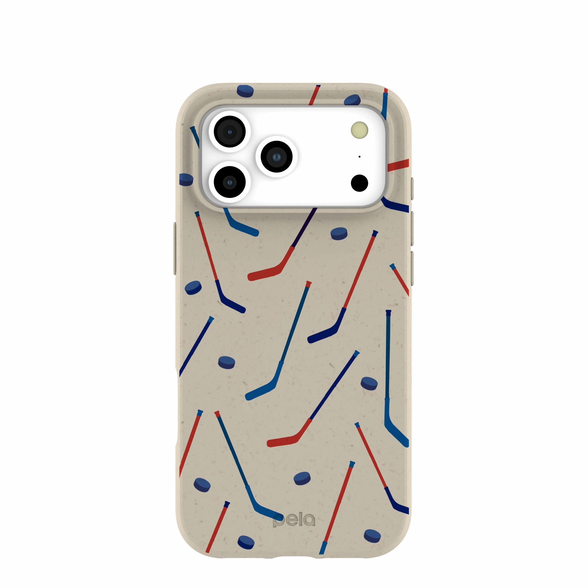 London Fog Pucks and Sticks iPhone 17 Pro Max Case Elegant Touch