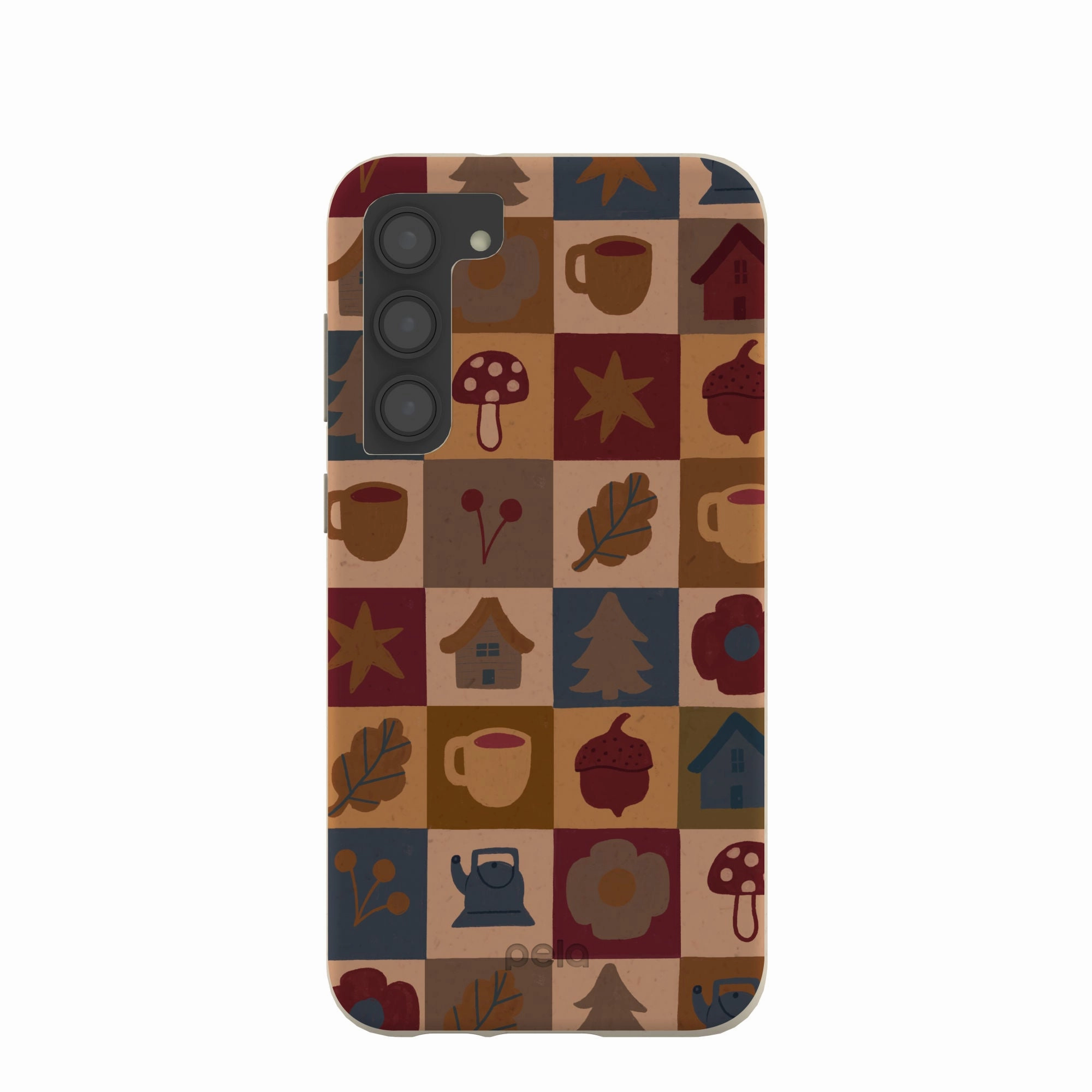 Enhanced Durability London Fog Rustic Grid Samsung Galaxy S23 (Plus) Case