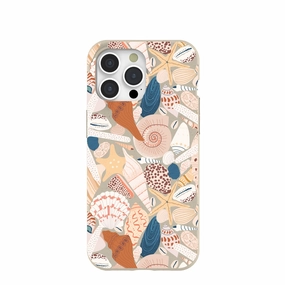 London Fog Sandy Shells iPhone 15 Pro Max Case Matte Detail