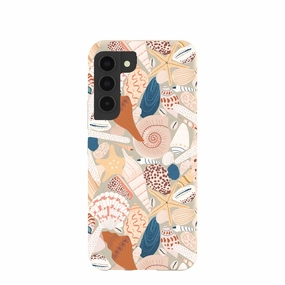 London Fog Sandy Shells Samsung Galaxy S22 Case Printed Artwork Rugged Surface Build