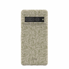 London Fog Say Meow Google Pixel 7 Pro Case Sleek Profile