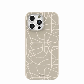 London Fog Scattered iPhone 16 Pro Max Case Stylish grip