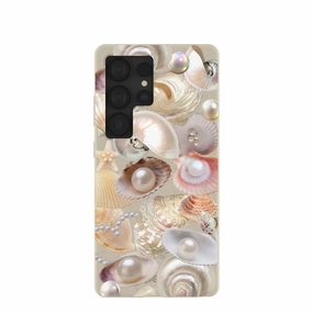 London Fog Sea Gems Samsung Galaxy S25 Ultra Case Compact Shape Trendy Accessory