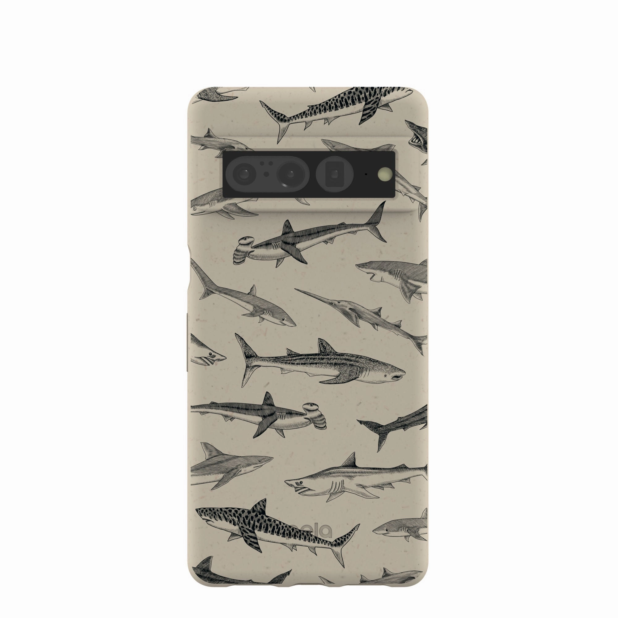 London Fog Shark World Google Pixel 7 Pro Case Durable Build Texture