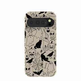 Protective Touch London Fog Sketchy Spirits Google Pixel 10/10 Pro Case