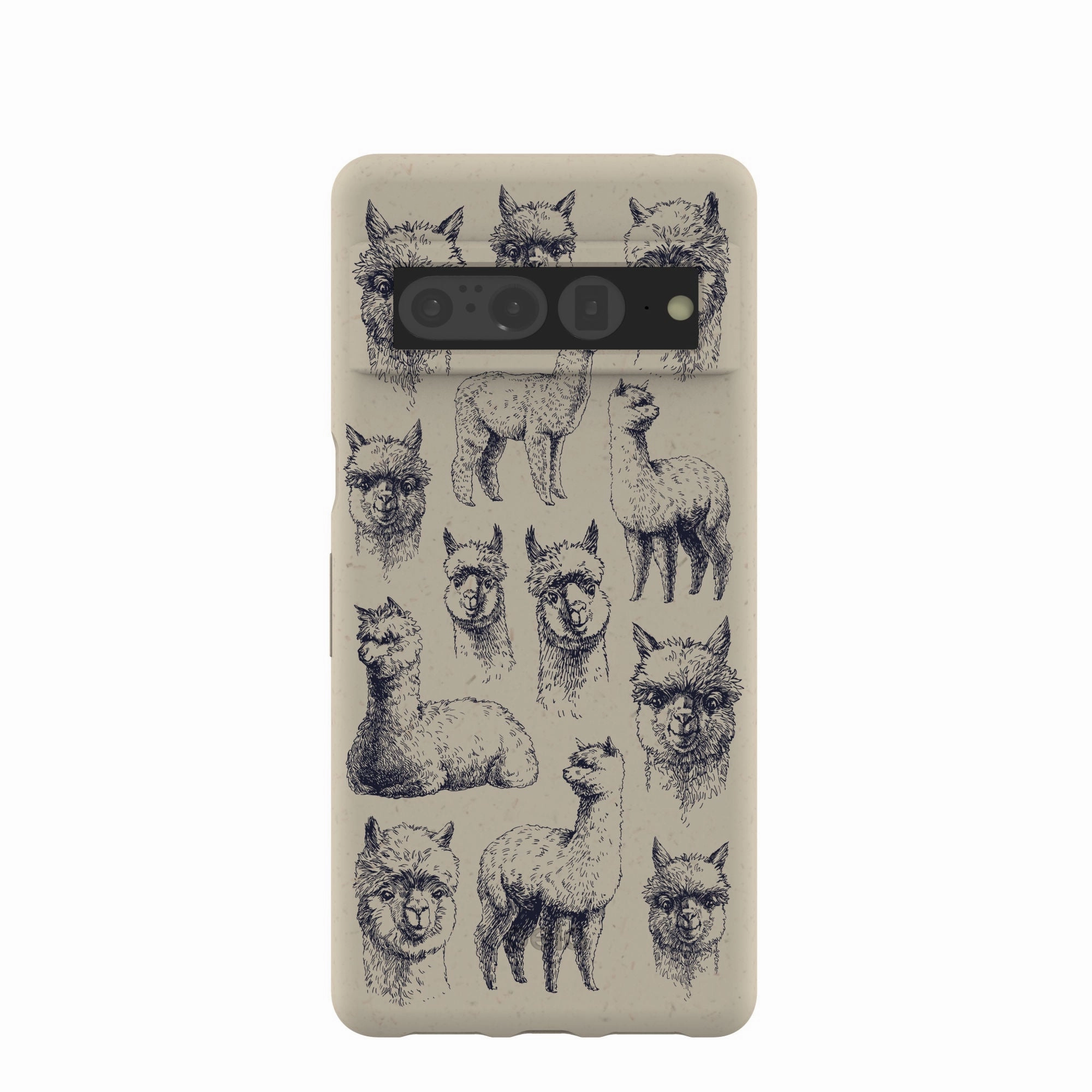Enhanced Durability London Fog Spitting Llama Google Pixel 7 Pro Case