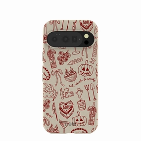 Stylish Finish London Fog Spooky Dinner Party Google Pixel 10/10 Pro Case