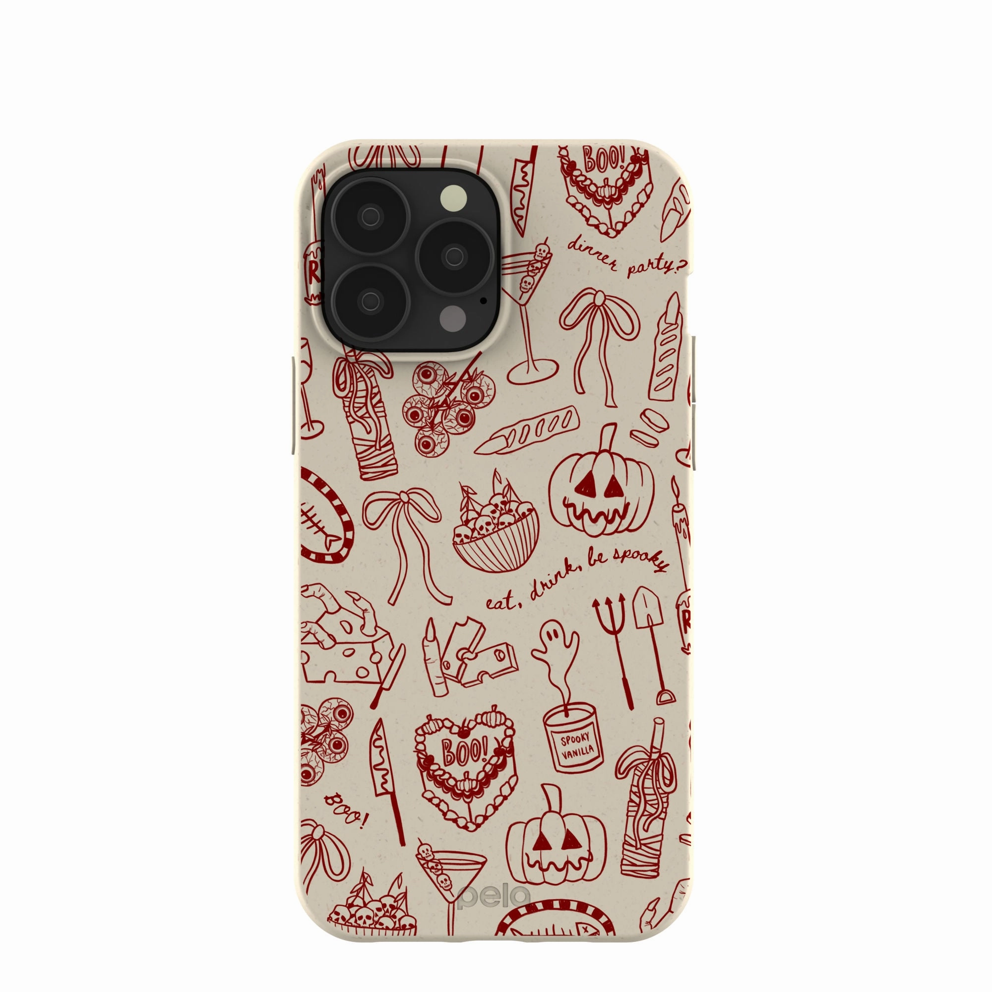 London Fog Spooky Dinner Party iPhone 13 Pro Max Case Compact Style