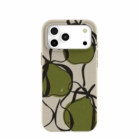 London Fog Sweet Pears iPhone 17 Pro Max Case Smooth Coating Heat dissipation