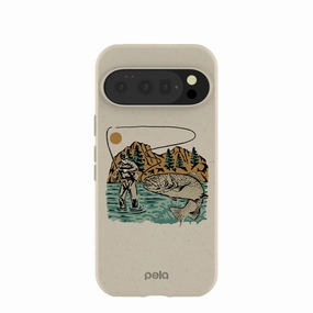 Shockproof Corners Trendy Look London Fog The Fisherman Google Pixel 10/10 Pro Case
