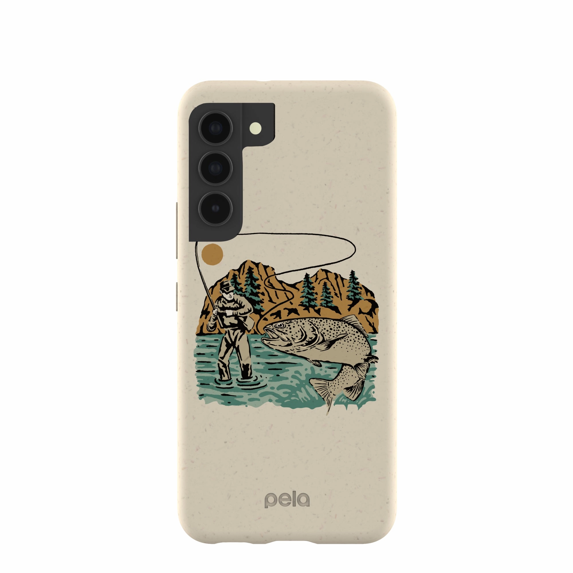 London Fog The Fisherman Samsung Galaxy S22 Case Smooth Surface