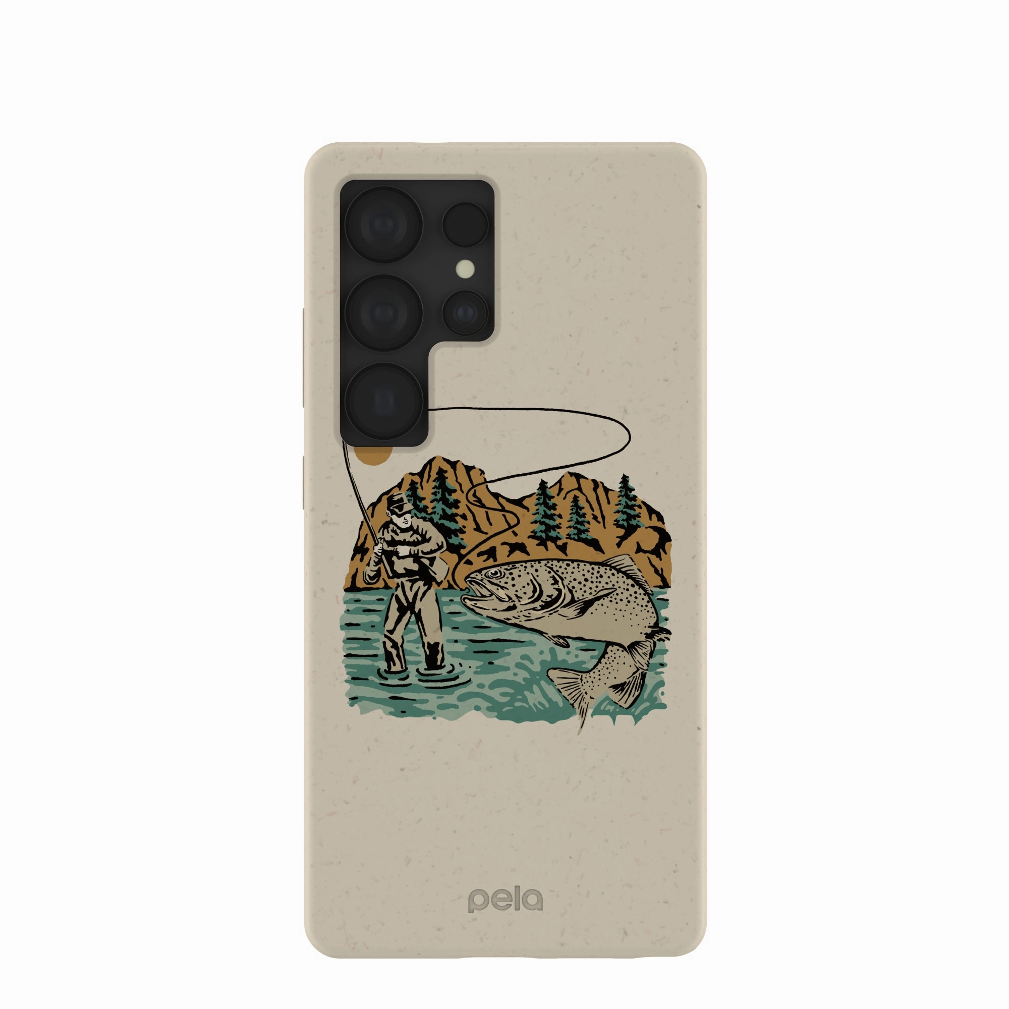 Full Coverage London Fog The Fisherman Samsung Galaxy S25 Ultra Case