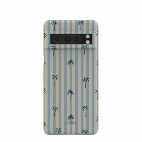 Light Touch Gloss Finish Design London Fog Tropical Stripes Google Pixel 8 Pro Case