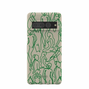 London Fog Within Google Pixel 7 Pro Case Polished Surface Texture Enhanced Comfort