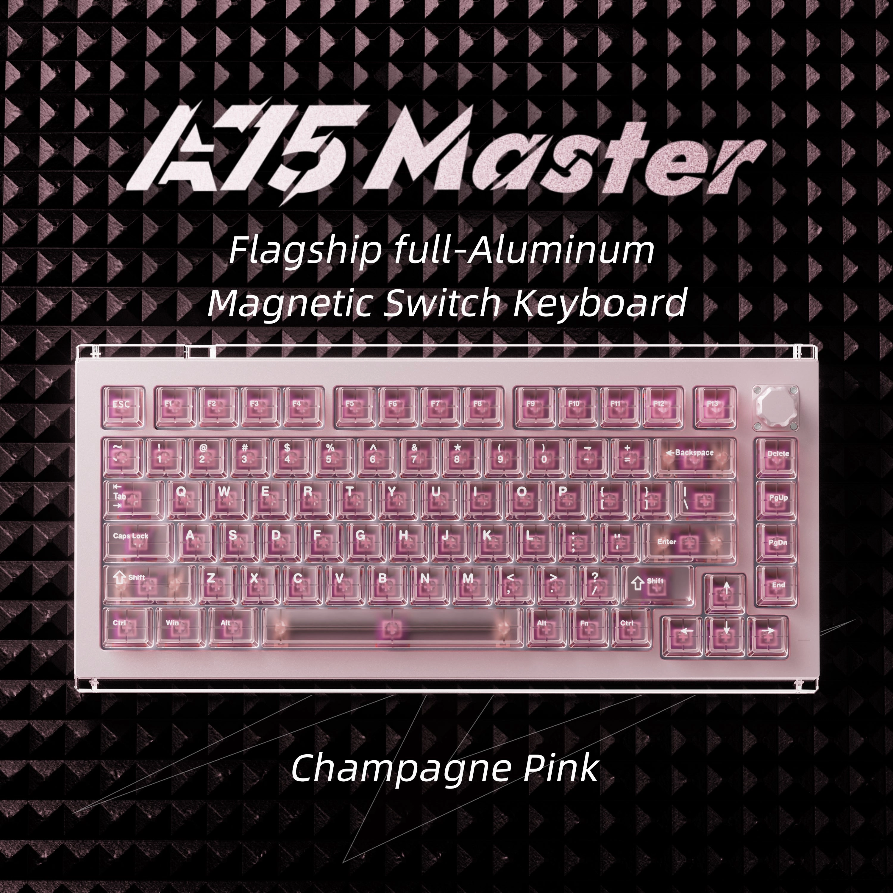 DrunkDeer A75 Master HE Magnetic Switch Keyboard- The work of art you can type on Outdoor Utility Look