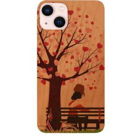 Slim Profile Reusable Material Love Story - UV Color Printed Phone Case