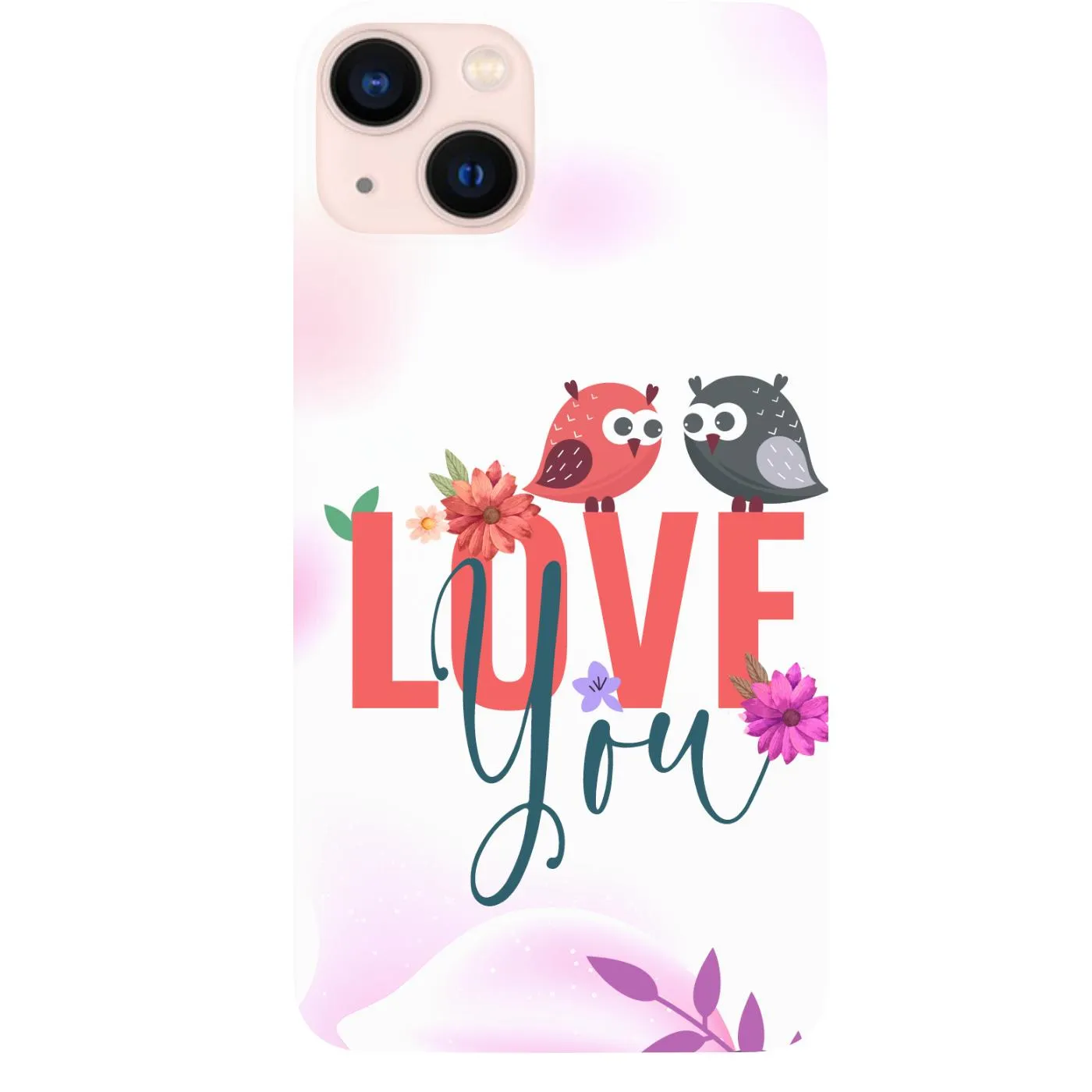 Strong protection Love You - UV Color Printed Phone Case
