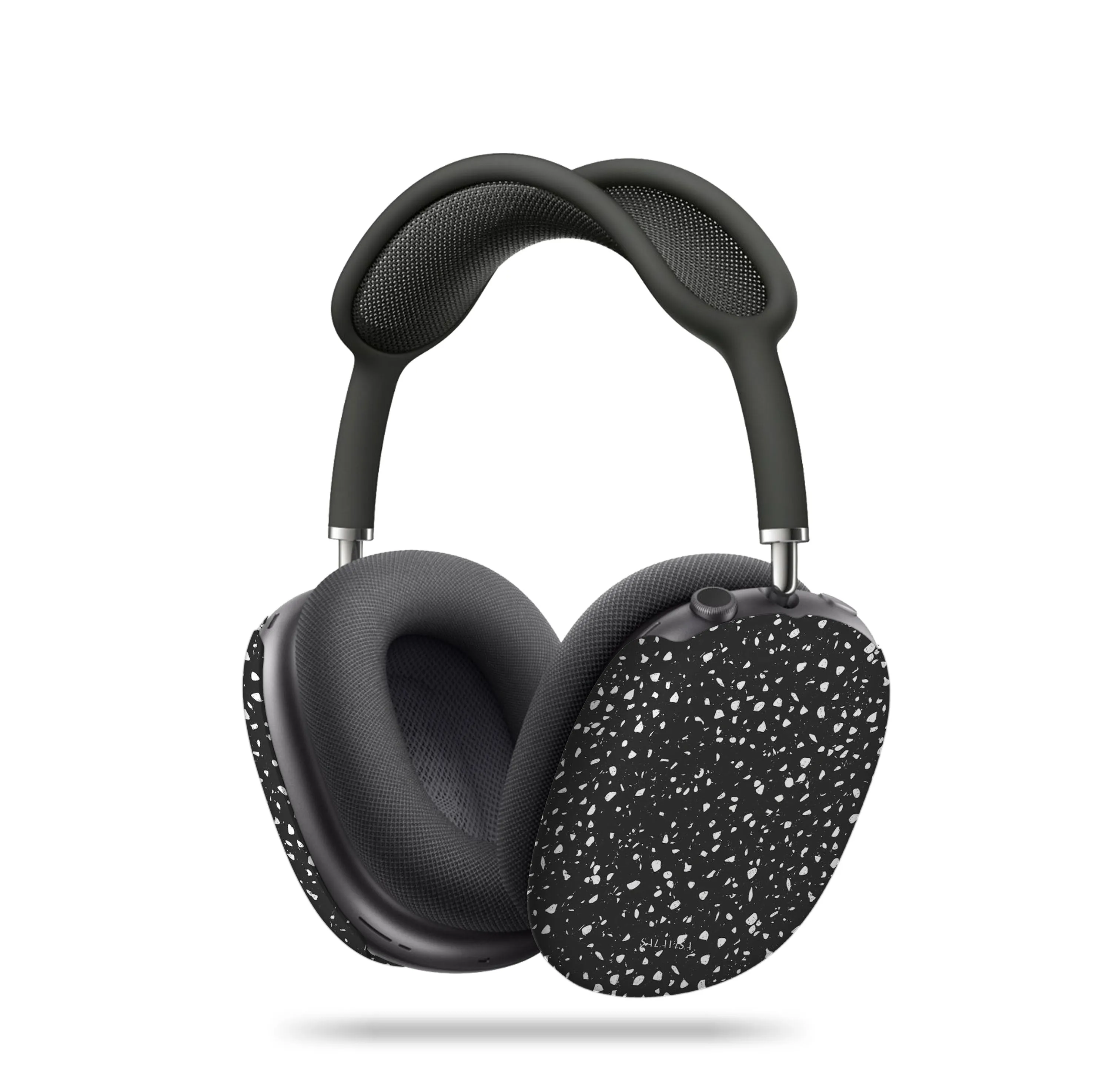 soft gradient ergonomic lightweight airpods shell Durable Daily Case Black Coffee Terrazzo AirPods Max Case