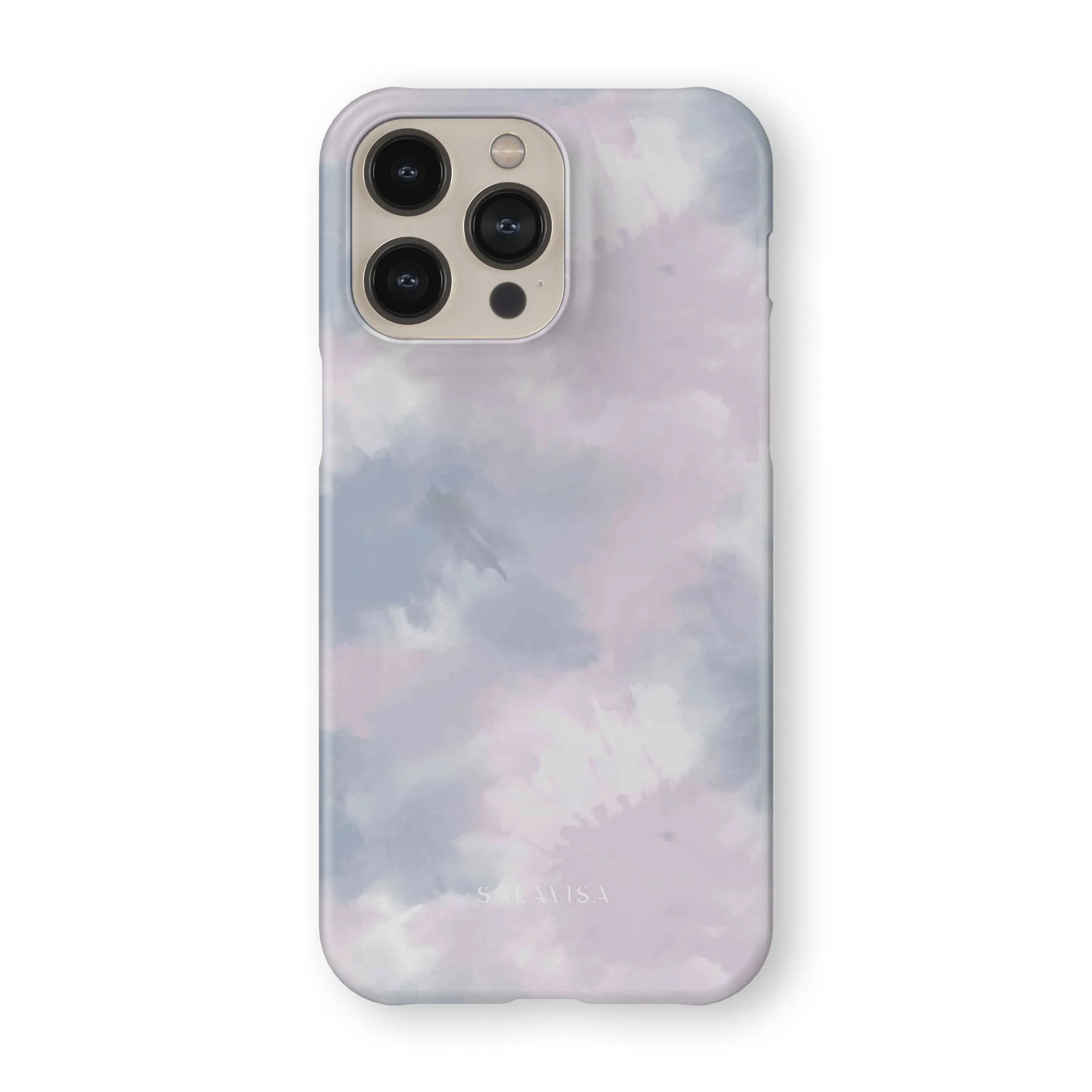 Soft Grip Purple Tie Dye Phone Case