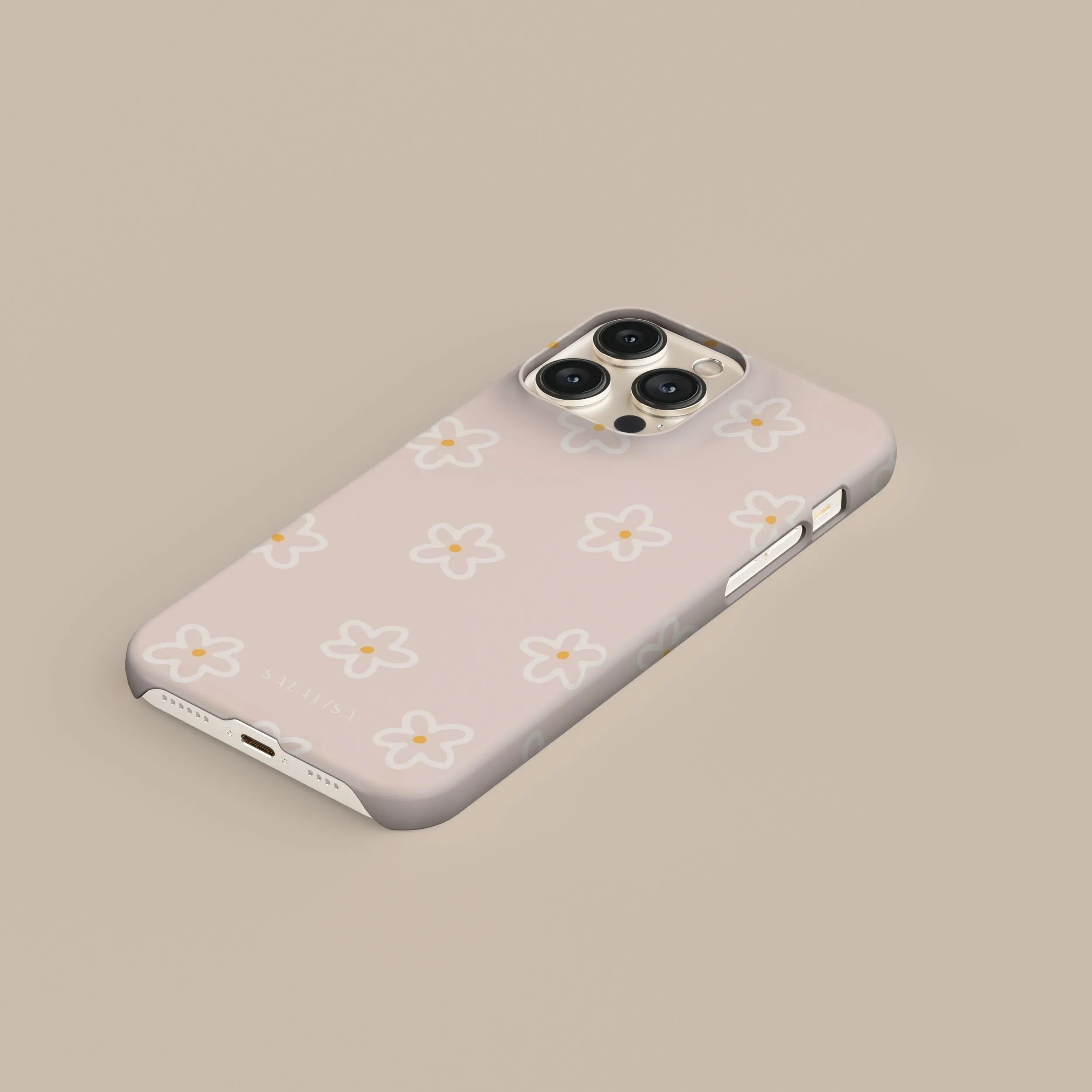 Floral Charm Phone Case Durable Surface