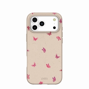 Seashell Lil Flutters iPhone 17 Pro Max Case Resistant Layer