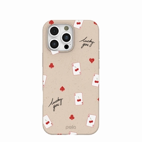 Protective Craft Stylish frame Seashell Lucky You iPhone 16 Pro Max Case