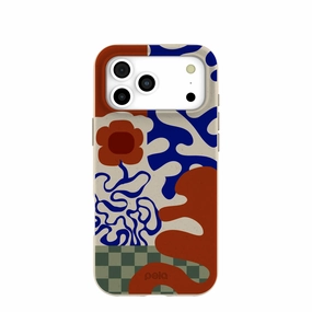 Vivid Detail Texture Subtle design London Fog Leaf Dance iPhone 17 Pro Max Case