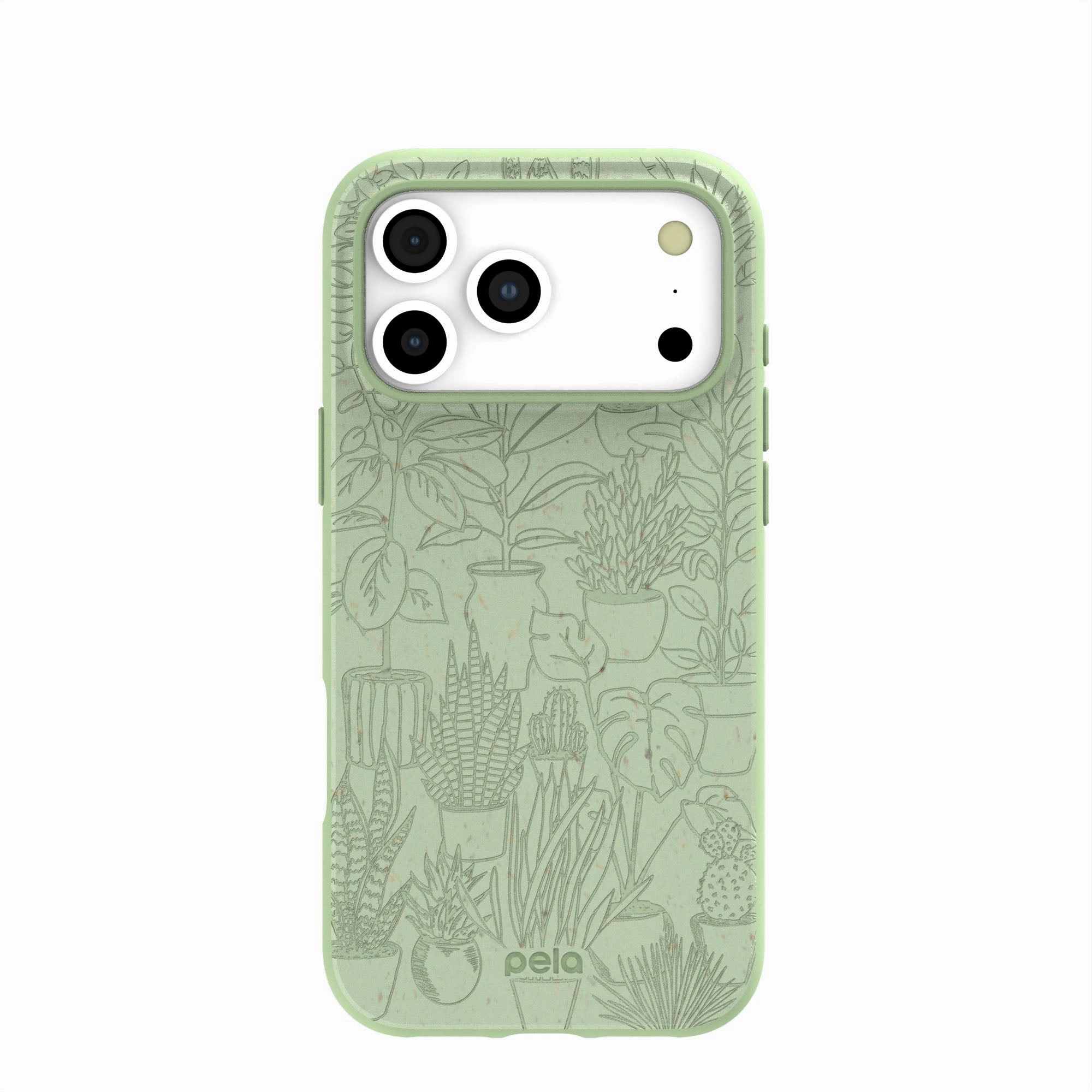 Sage Green Green Oasis iPhone 17 Pro Max Case Flexible Fit Universal Design