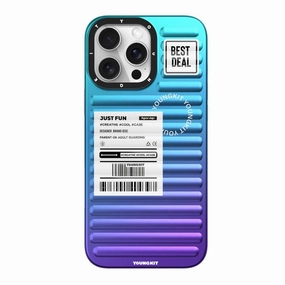 slim fit YOUNGKIT Serenity Gradient Spectrum Case - iPhone