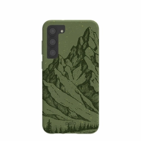 Forest Floor Quiet Climb Samsung Galaxy S23 (Plus) Case Rugged Design Style Clear Texture