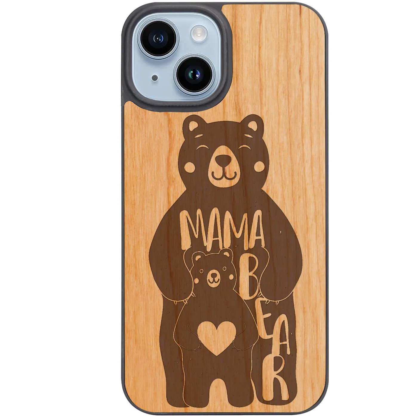 Mama Bear - Engraved Phone Case Trendy Accessory Personal Style