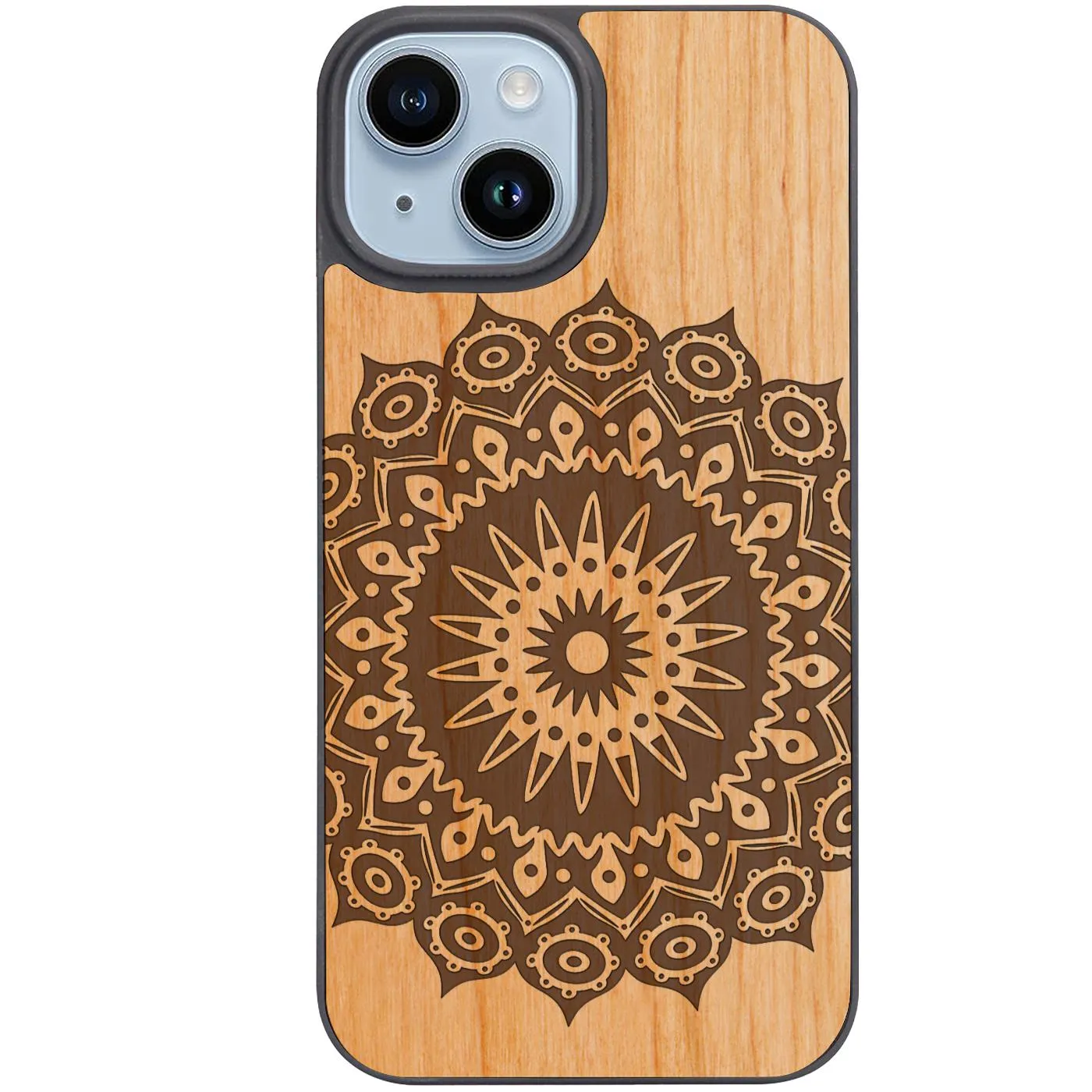 Shock Proof Mandala 1 - Engraved Phone Case