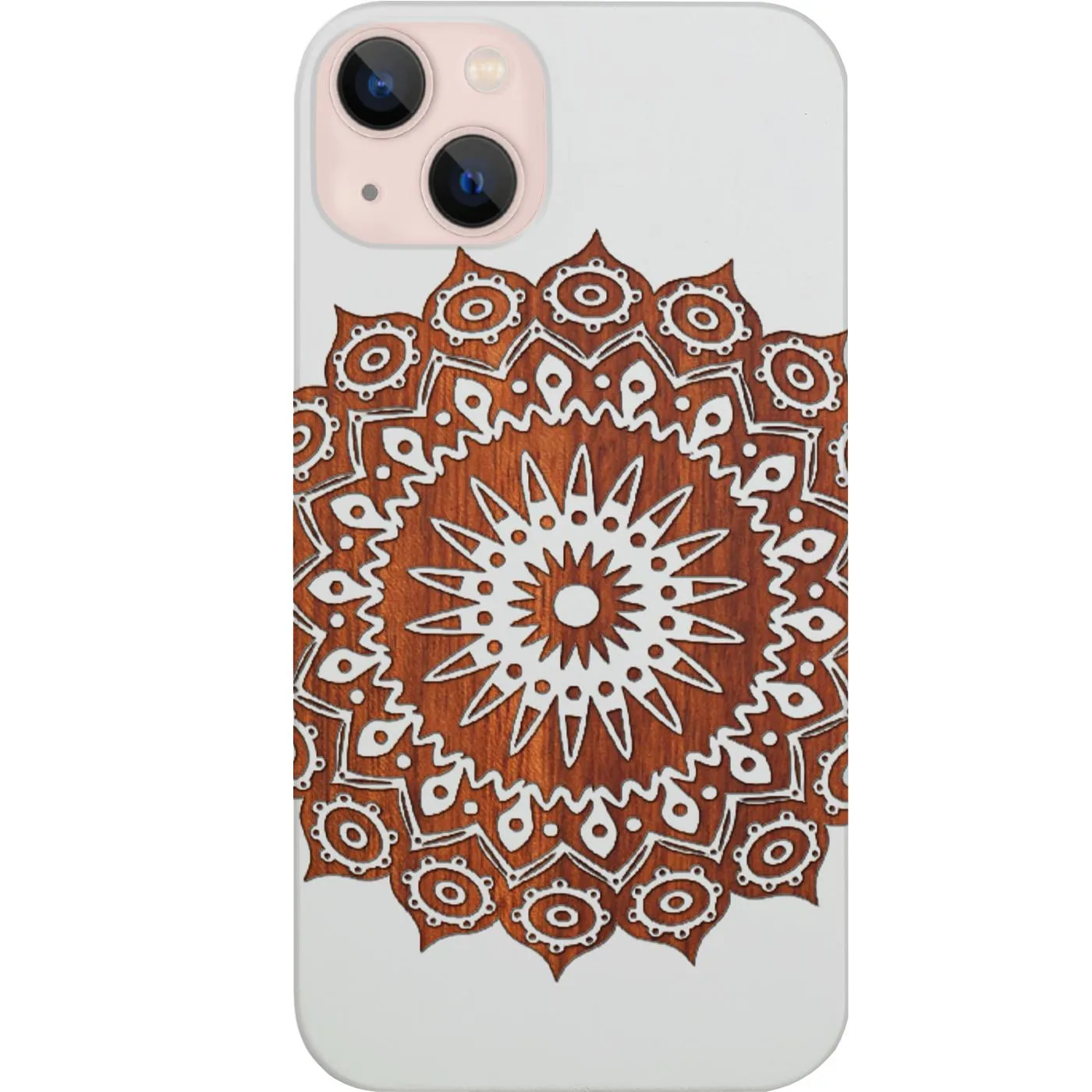 everyday elegance Hybrid Look Mandala 1 - Engraved Phone Case