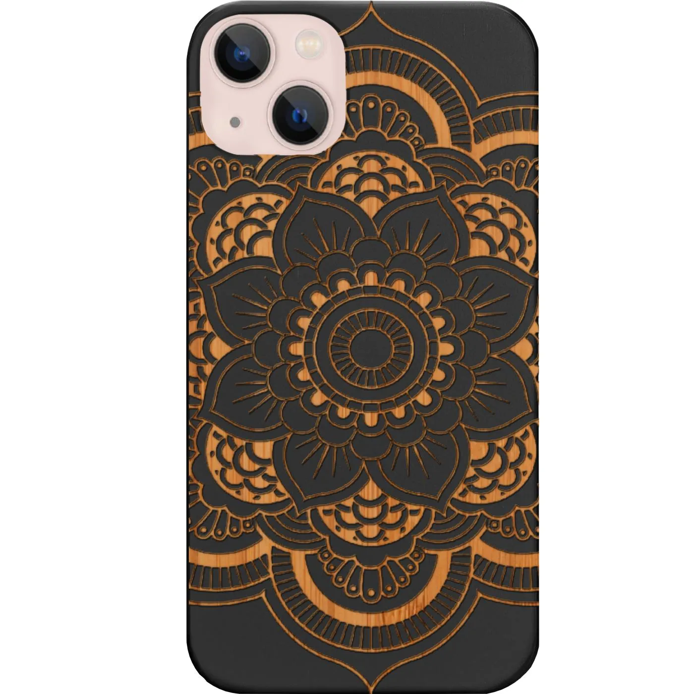 Strong Frame Vivid Texture Mandala 2 - Engraved Phone Case