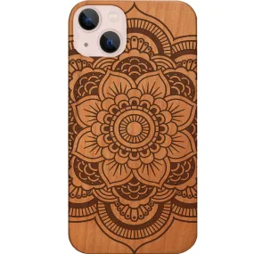 Hybrid Texture Layer Flexible Texture Mandala 2 - Engraved Phone Case