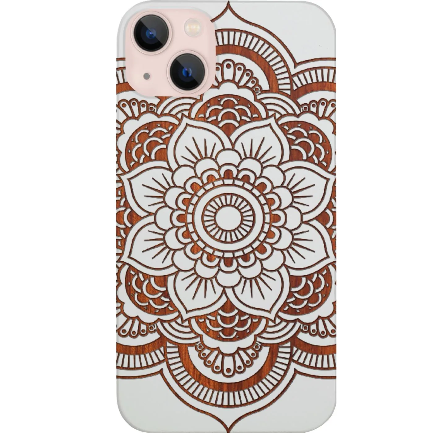Raised Edges Mandala 2 - Engraved Phone Case