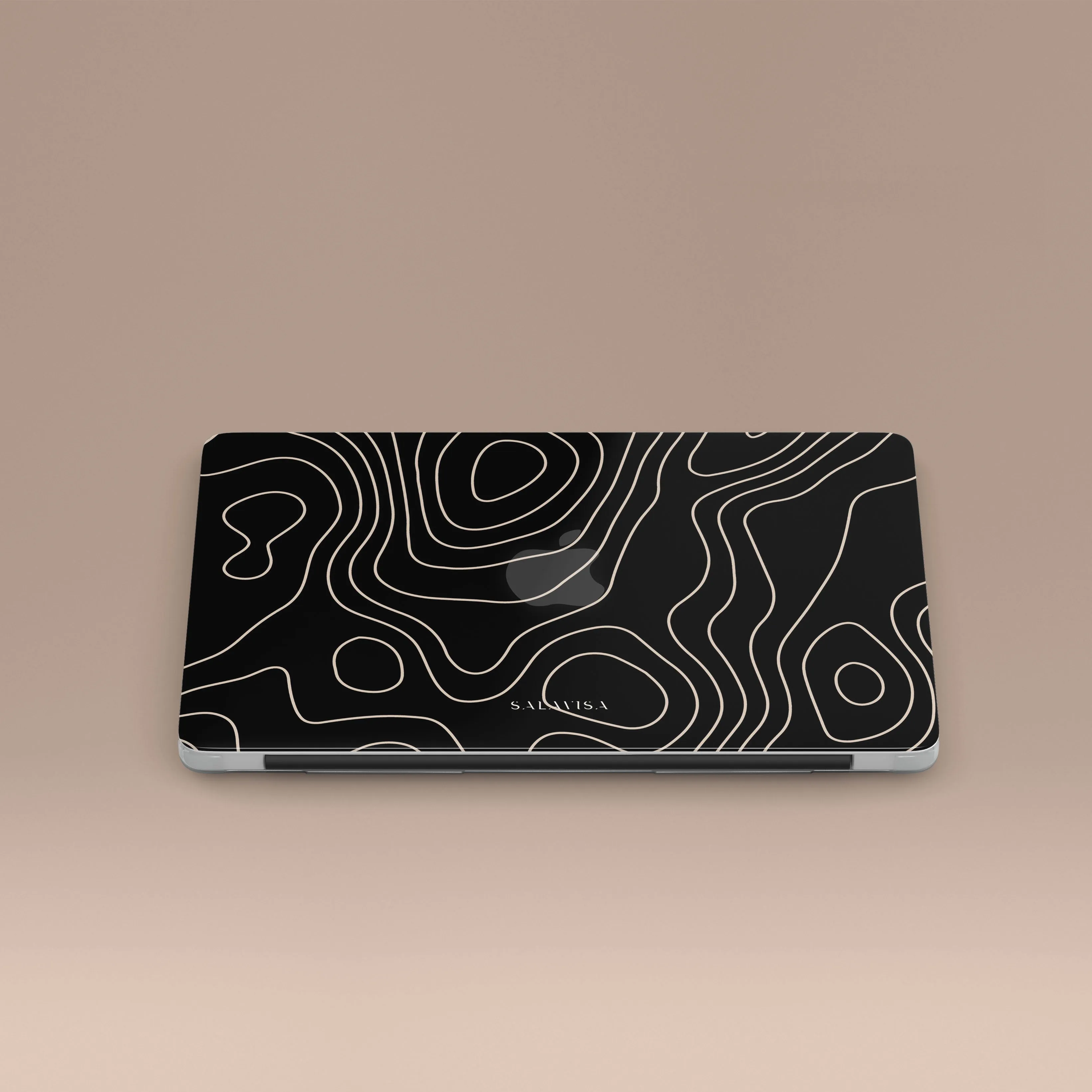 Map MacBook Case Comfort Texture Layer