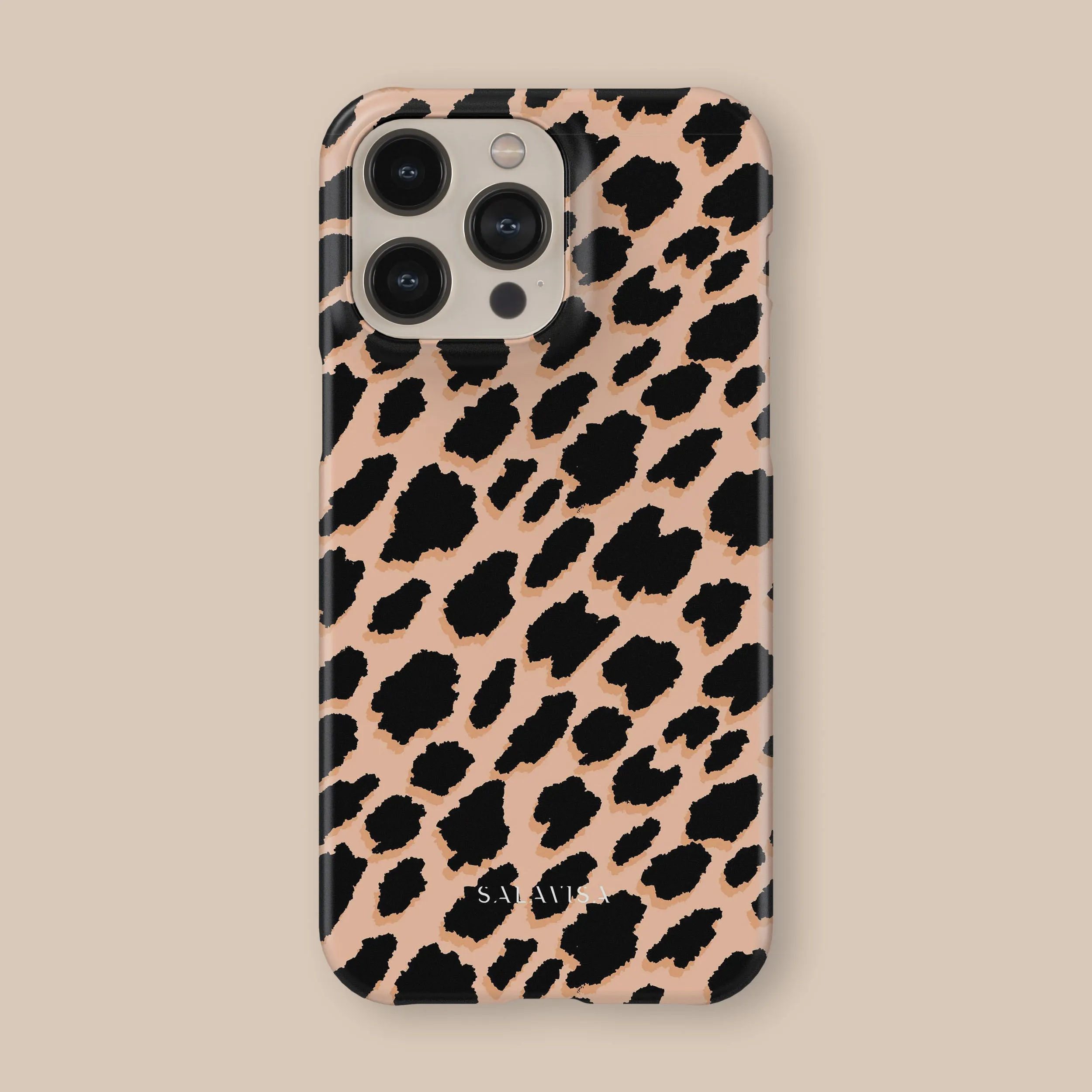 Hybrid Build Pink Leopard Phone Case