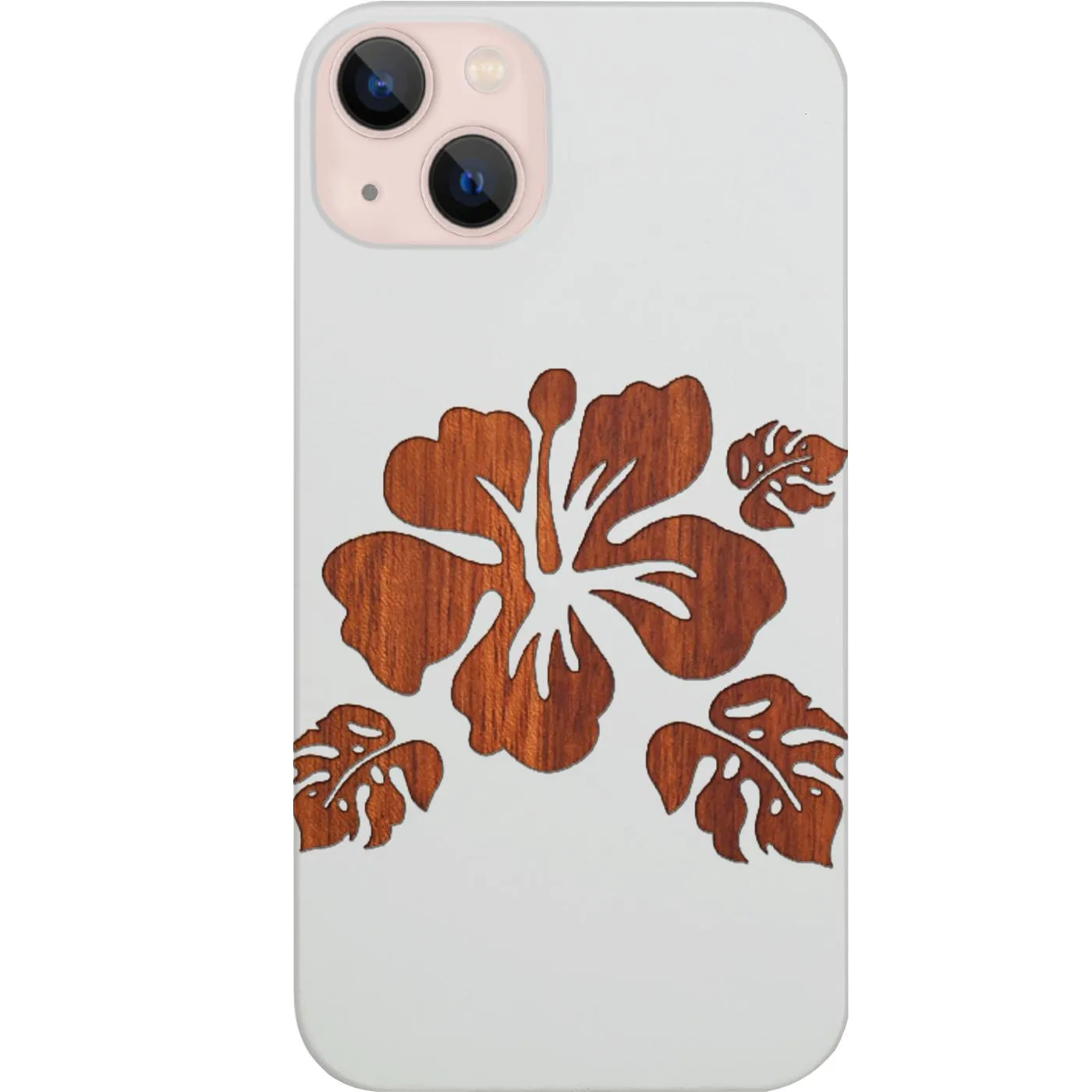 Strong Surface Refined Edge Flower Rose - Engraved Phone Case